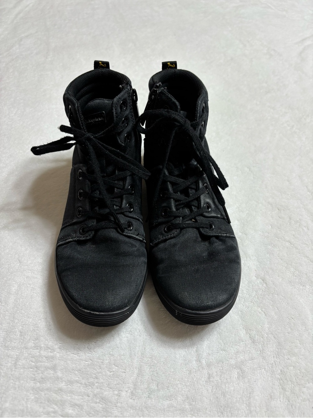Dr. Martens Women's Black Lace-Up High Top Boots